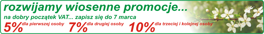 Rozwijamy wiosenne promocje